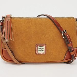Dooney and Bourke suede crossbody bag NWT